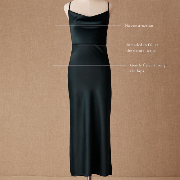 Sachin Babi BHLDN Cali Satin Midi Slip Dress - Picture 5 of 12